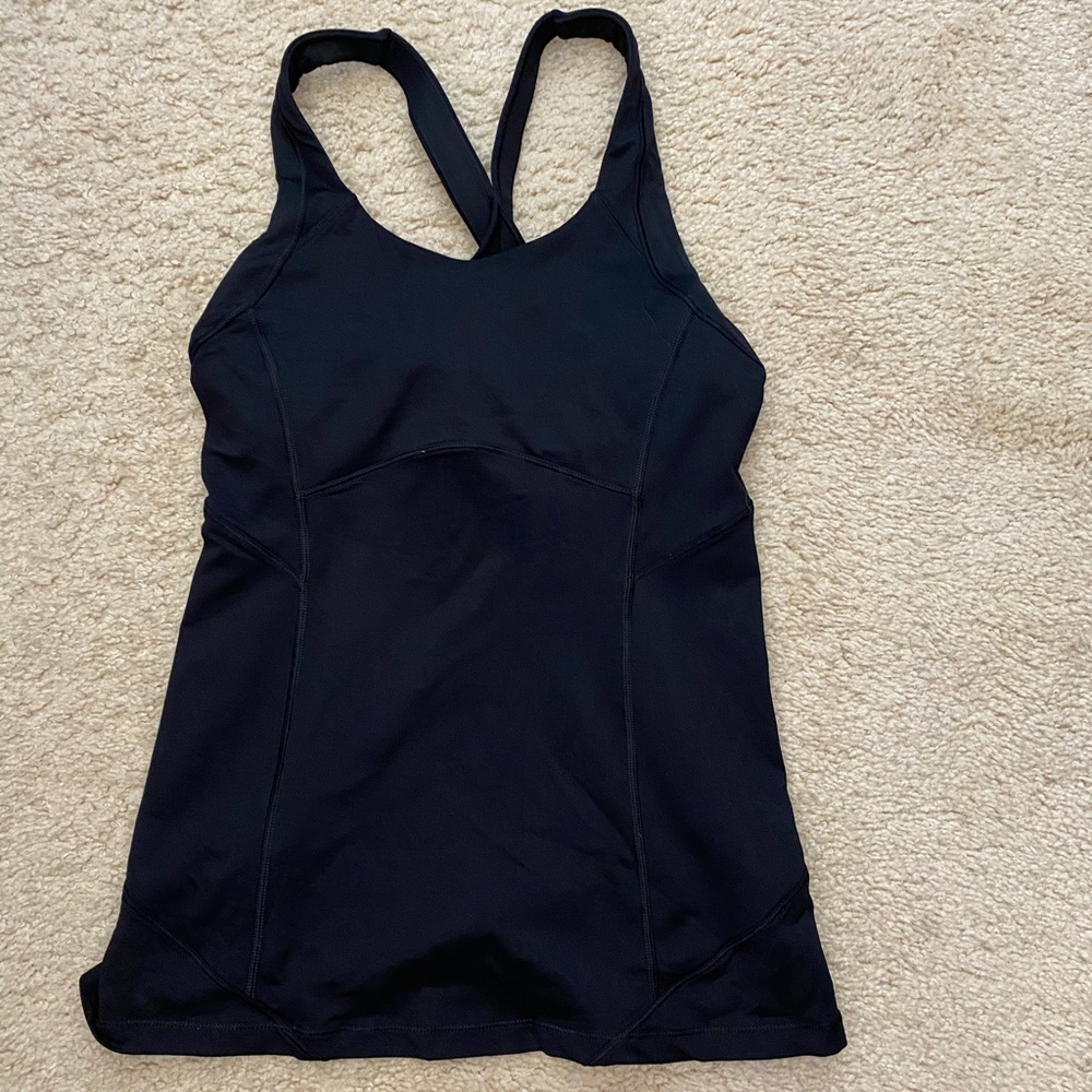 Black Lululemon tank top